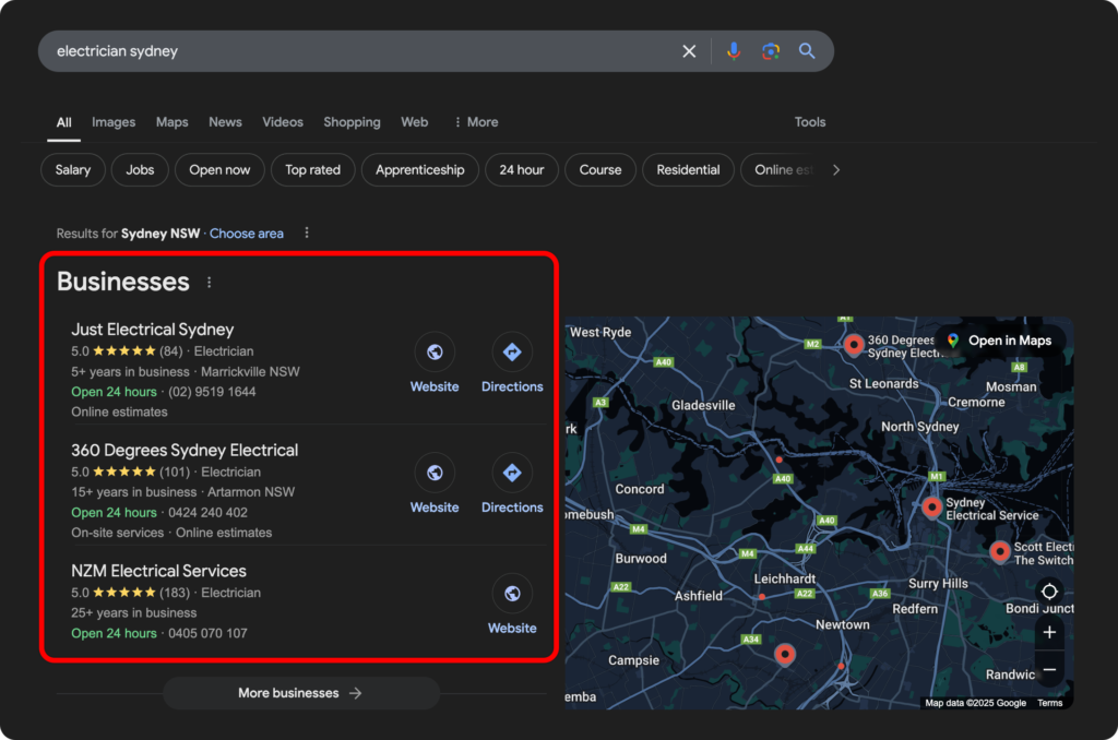 Google Business Profile Optimisation

